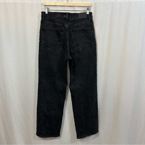 Madewell The Perfect Vintage Wide Leg Jeans in Black - Picture 5 of 11